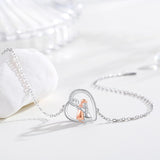 L'Abbraccio Eterno - Bracciale Regolabile