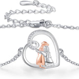L'Abbraccio Eterno - Bracciale Regolabile