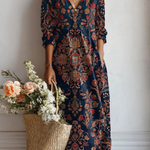 Abito maxi bohemien Lieke
