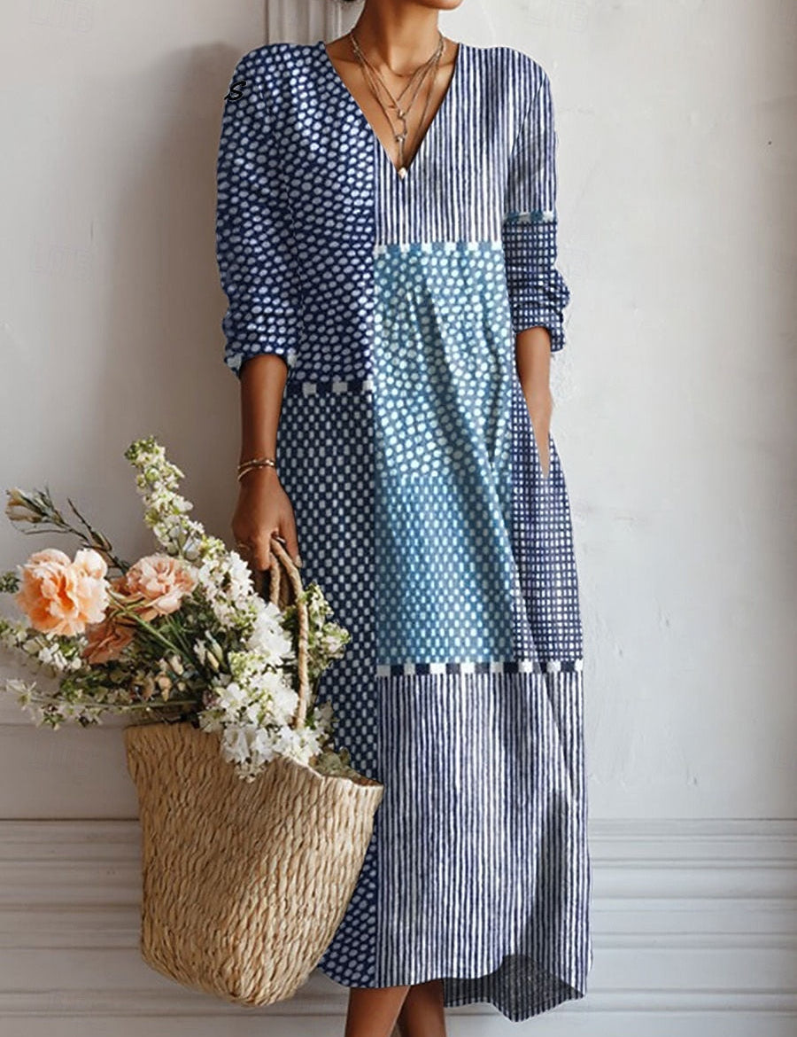 Abito maxi bohemien Selin