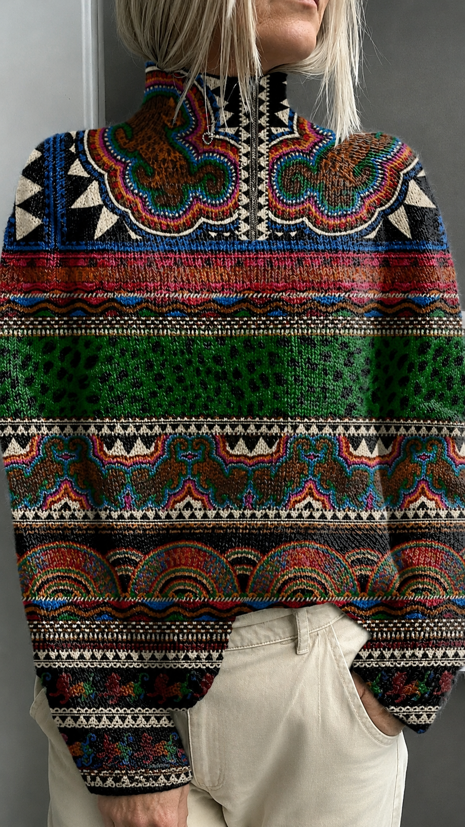 Aveline | Maglione a Collo Alto
