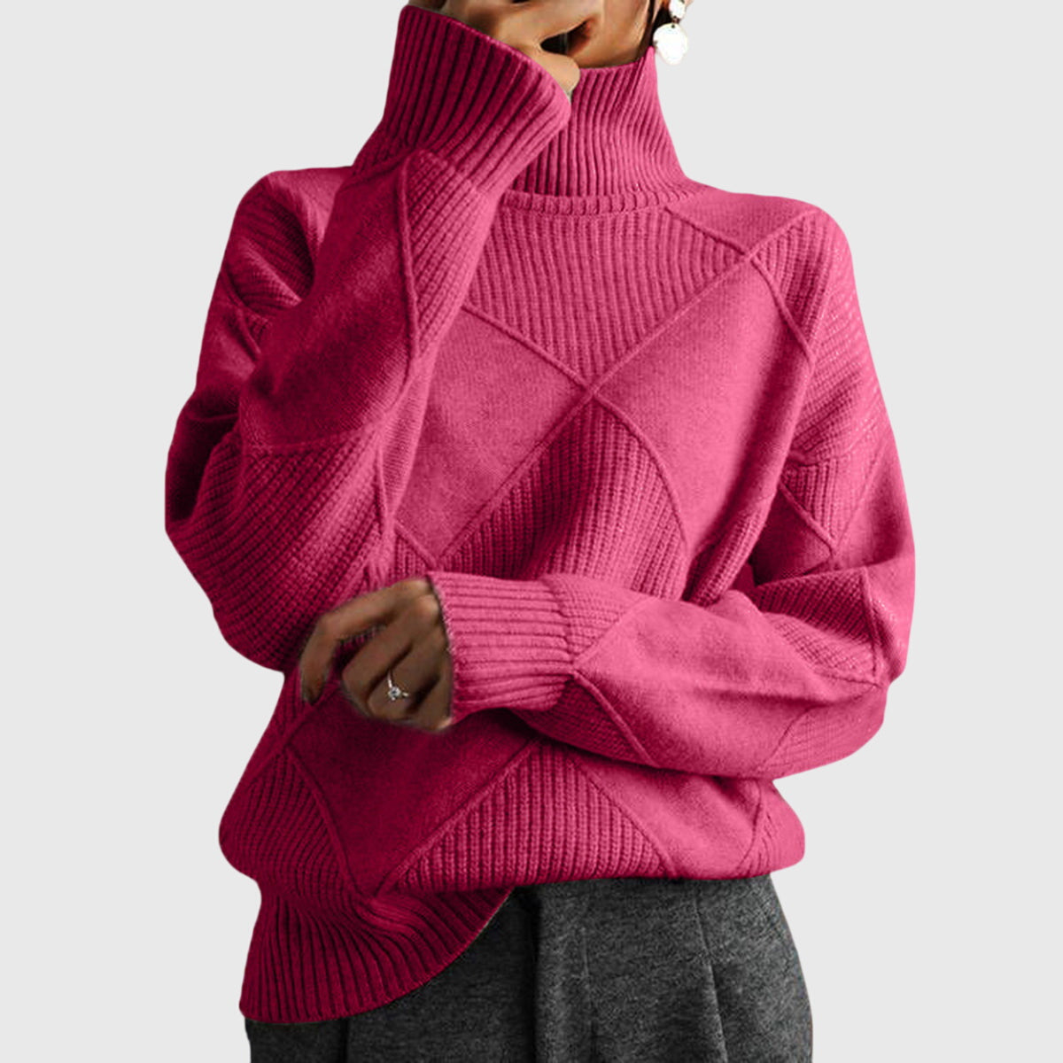 Avery | Maglione a Collo Alto