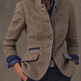 Joanne™ | Blazer Elegante con Profili a Contrasto