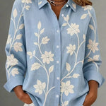 Camicia con Stampa Floreale