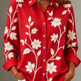 Camicia con Stampa Floreale