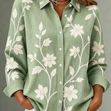 Camicia con Stampa Floreale