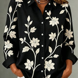 Camicia con Stampa Floreale