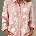 Camicia con Stampa Floreale