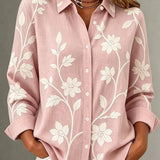 Camicia con Stampa Floreale