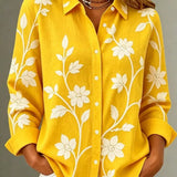 Camicia con Stampa Floreale