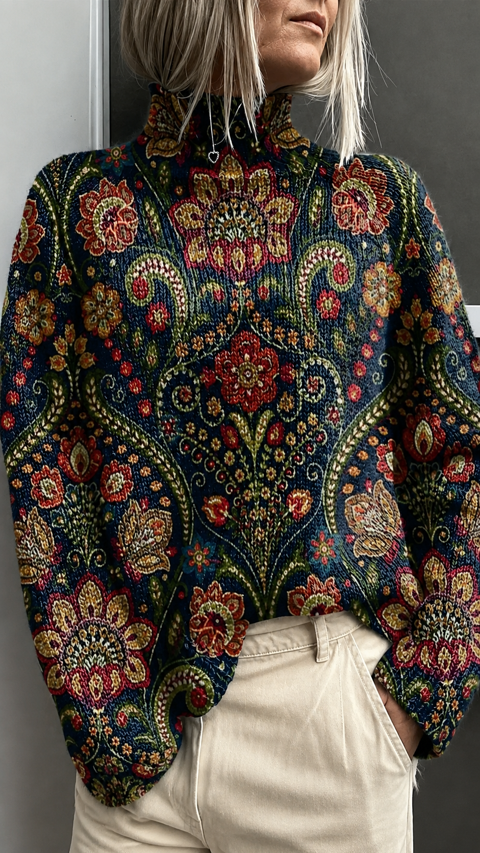 Églantine | Maglione a Collo Alto
