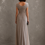 Eugenia – Abito Lungo Elegante Drappeggiato