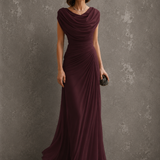 Eugenia – Abito Lungo Elegante Drappeggiato