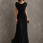Eugenia – Abito Lungo Elegante Drappeggiato