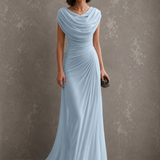 Eugenia – Abito Lungo Elegante Drappeggiato