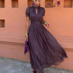 Gaetana – Abito Lungo in Chiffon