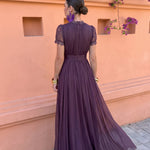 Gaetana – Abito Lungo in Chiffon
