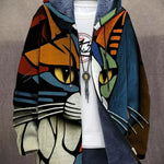 Jindalee™ | Cardigan Lussuoso dall'Ispirazione Artistica