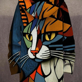 Jindalee™ | Cardigan Lussuoso dall'Ispirazione Artistica