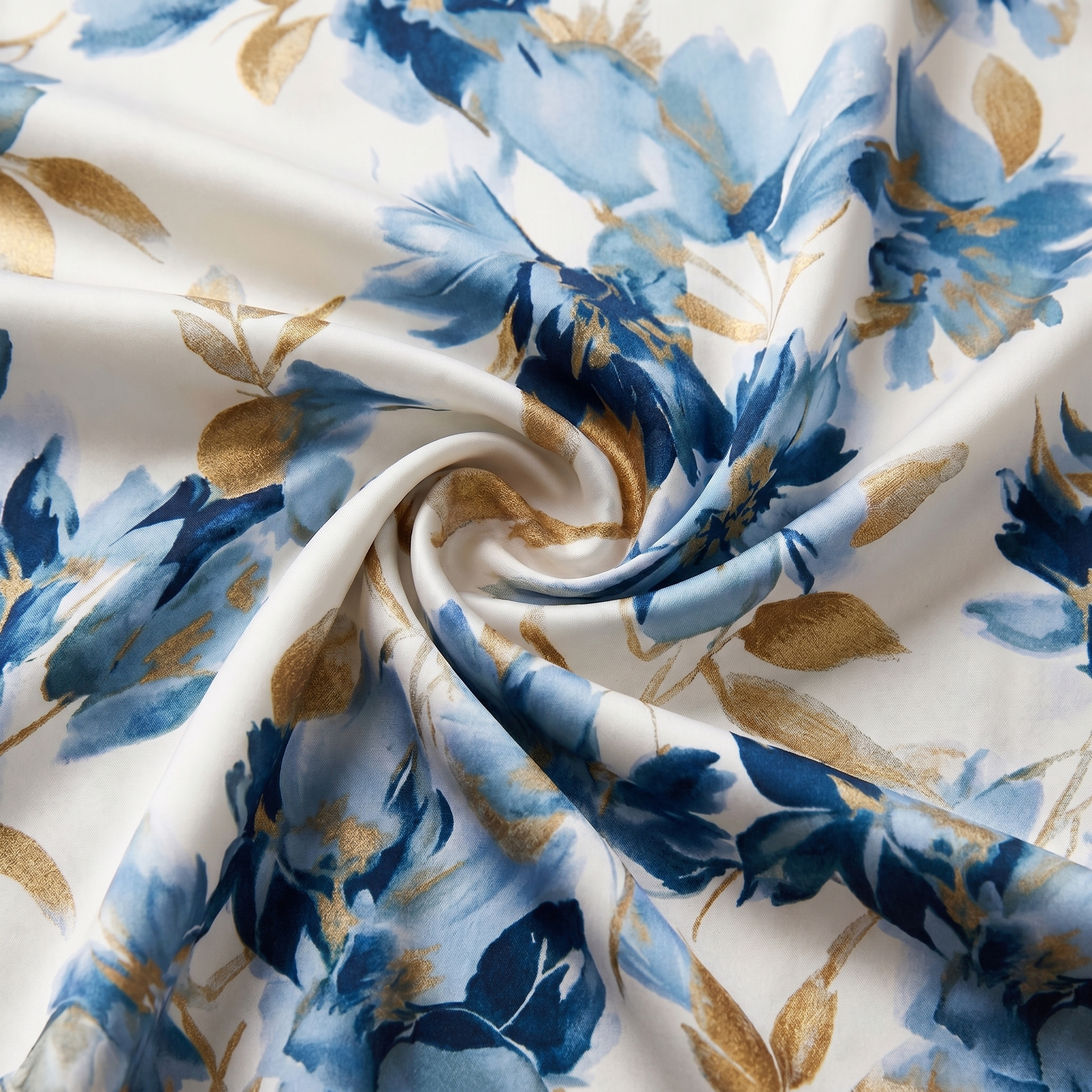 Licia – Abito Midi Floreale Acquerello