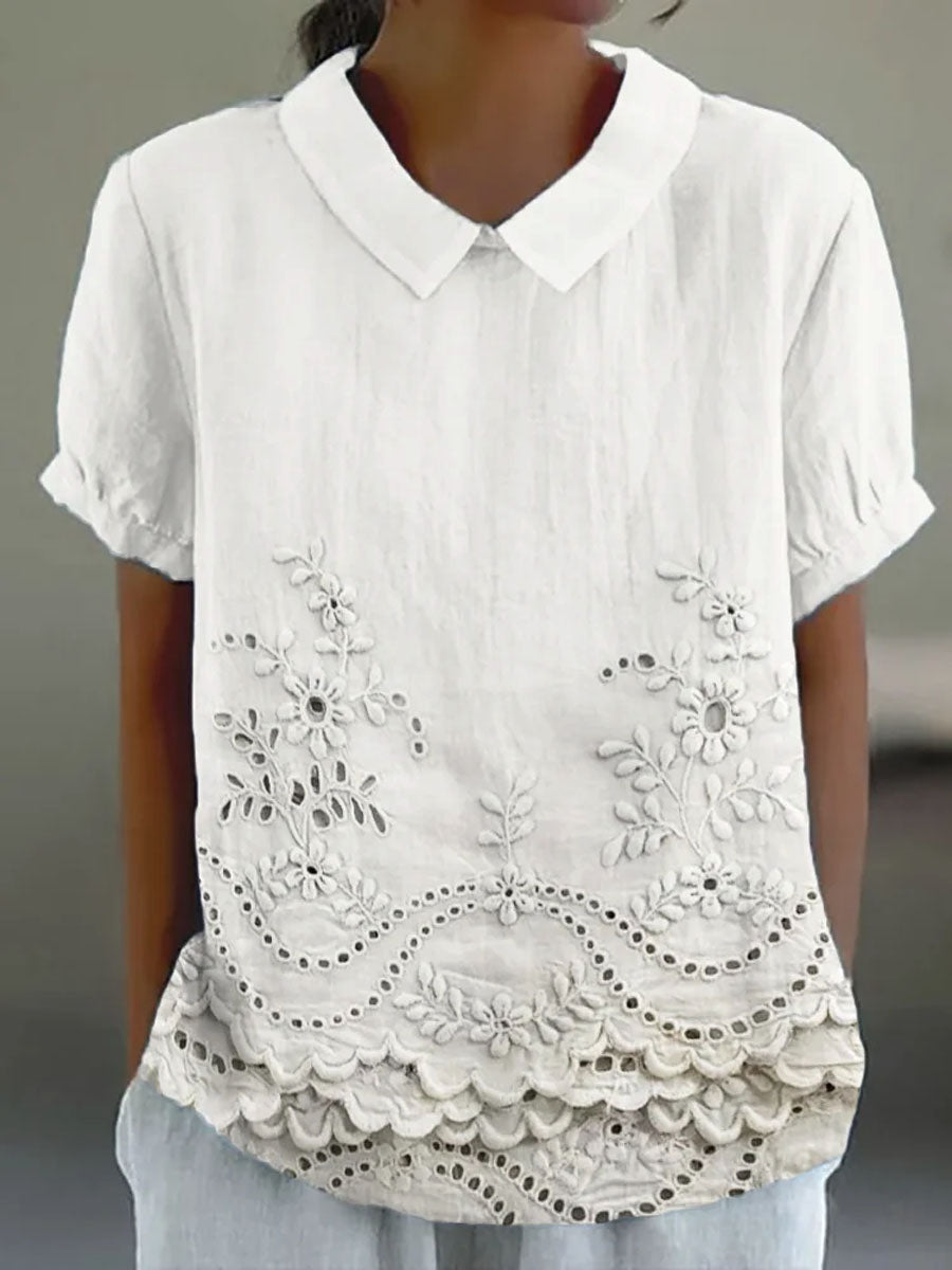 Lily | Camicia Ricamata
