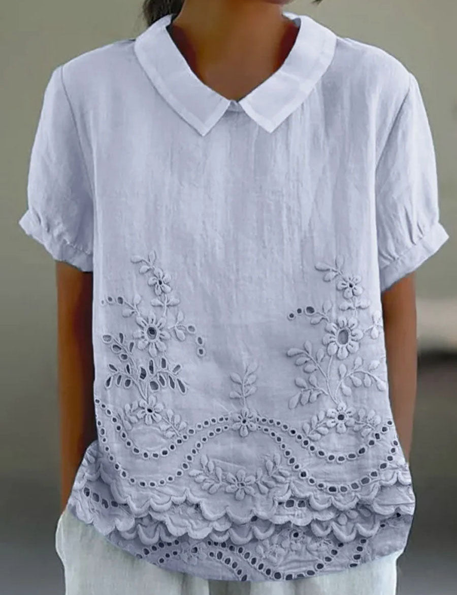 Lily | Camicia Ricamata