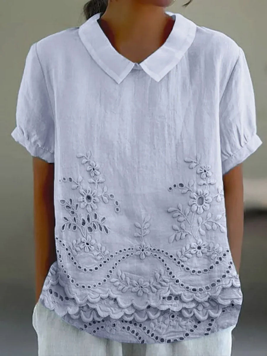 Lily | Camicia Ricamata