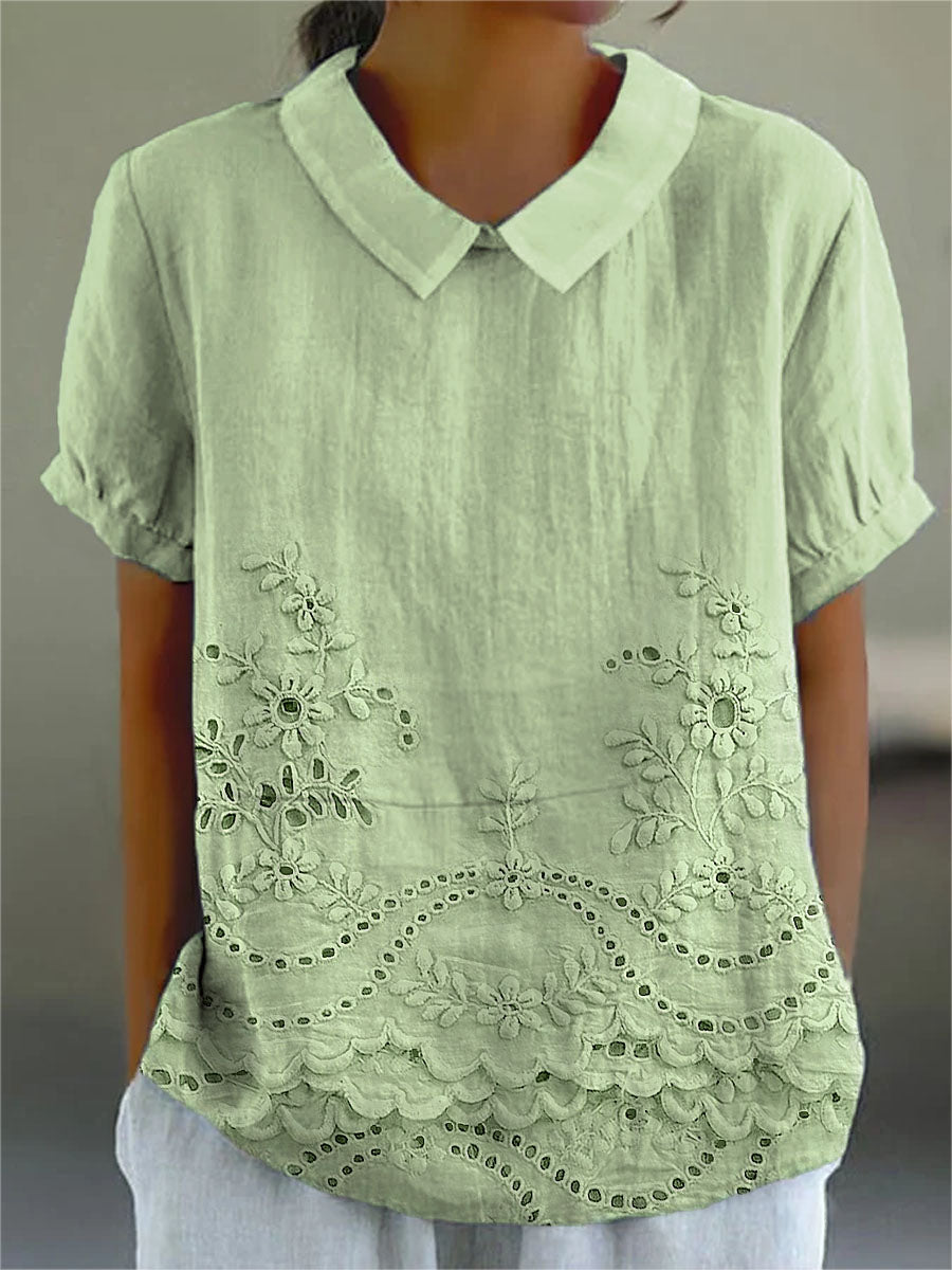 Lily | Camicia Ricamata
