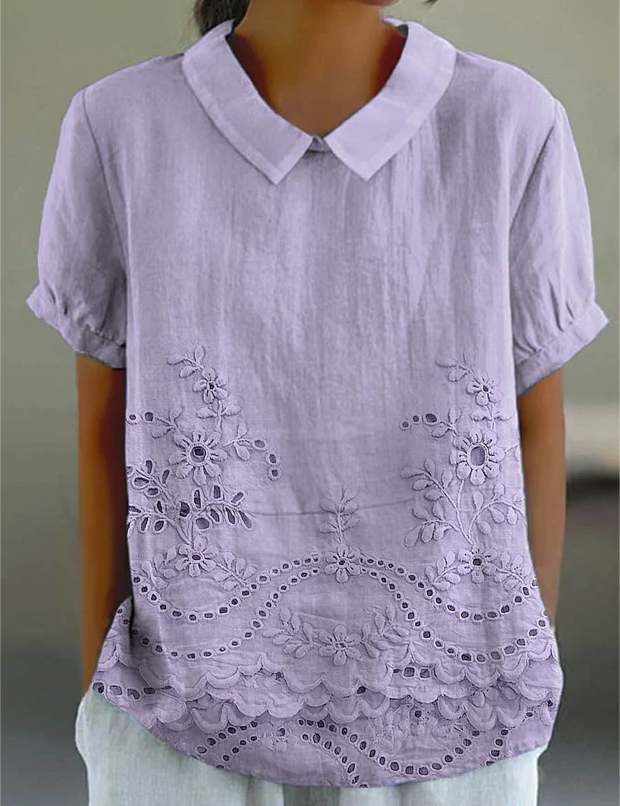 Lily | Camicia Ricamata
