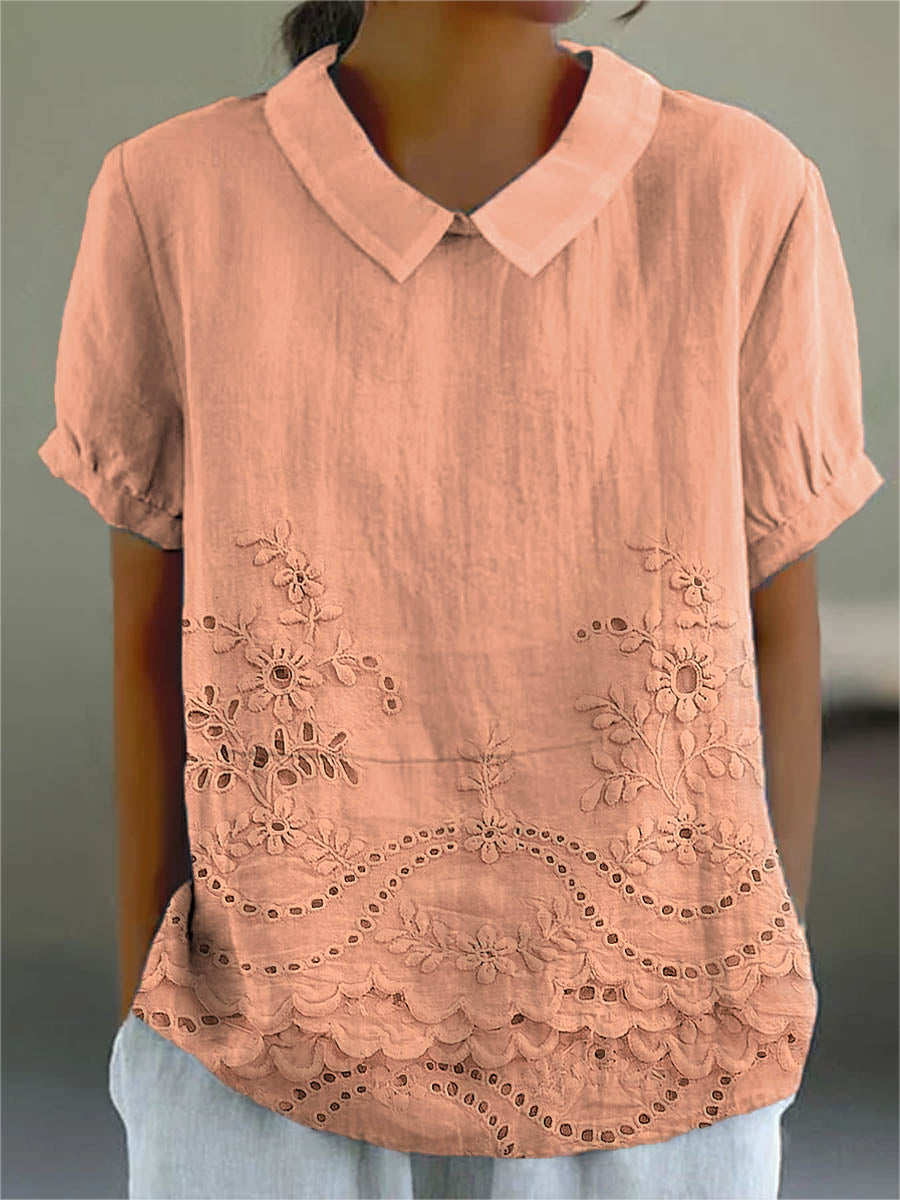 Lily | Camicia Ricamata