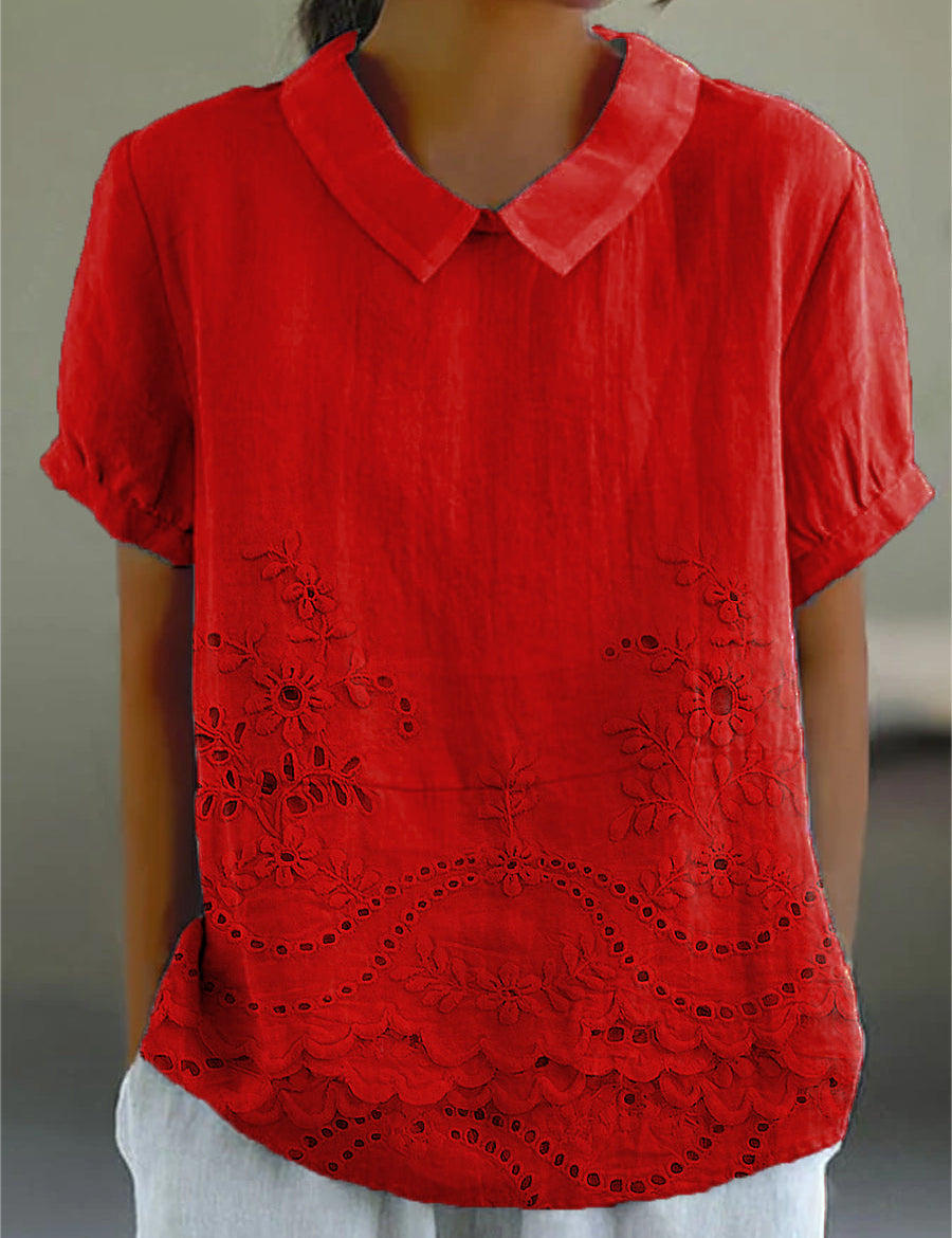Lily | Camicia Ricamata