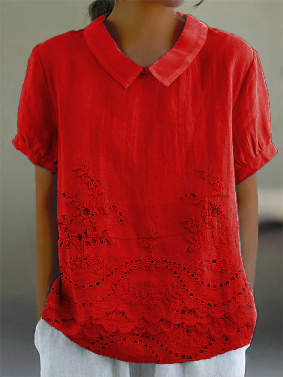 Lily | Camicia Ricamata