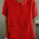 Lily | Camicia Ricamata