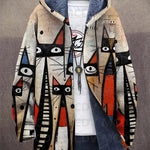 Lowanna™ | Cardigan Lussuoso dall'Ispirazione Artistica