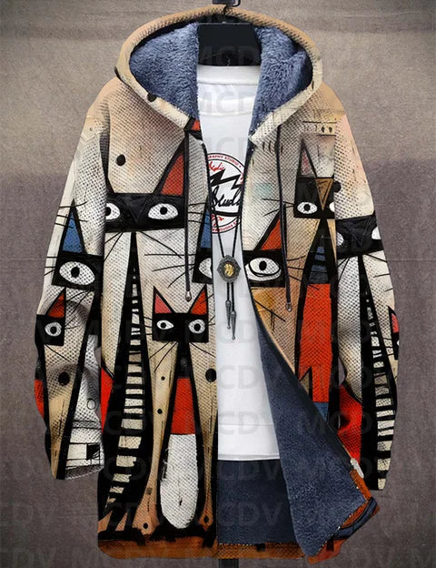 Lowanna™ | Cardigan Lussuoso dall'Ispirazione Artistica