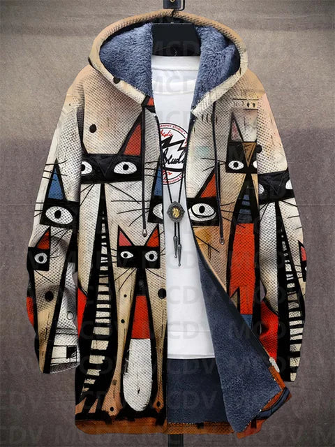 Lowanna™ | Cardigan Lussuoso dall'Ispirazione Artistica