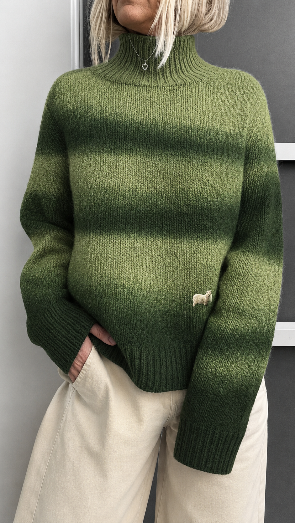 Maëlys | Maglione a Collo Alto