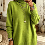 Maglione a Collo Alto Rilassato