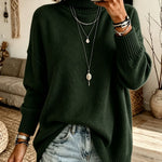 Maglione a Collo Alto Rilassato