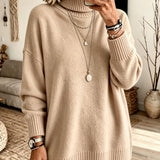 Maglione a Collo Alto Rilassato
