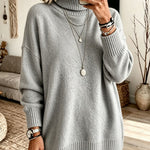 Maglione a Collo Alto Rilassato