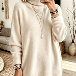 Maglione a Collo Alto Rilassato