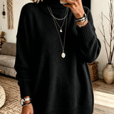 Maglione a Collo Alto Rilassato