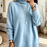 Maglione a Collo Alto Rilassato