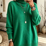 Maglione a Collo Alto Rilassato