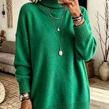 Maglione a Collo Alto Rilassato