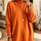 Maglione a Collo Alto Rilassato