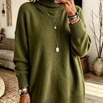 Maglione a Collo Alto Rilassato