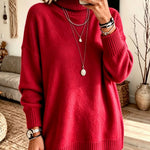 Maglione a Collo Alto Rilassato