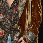 Marcelline | Blazer Patchwork Stampato Floreale Vintage